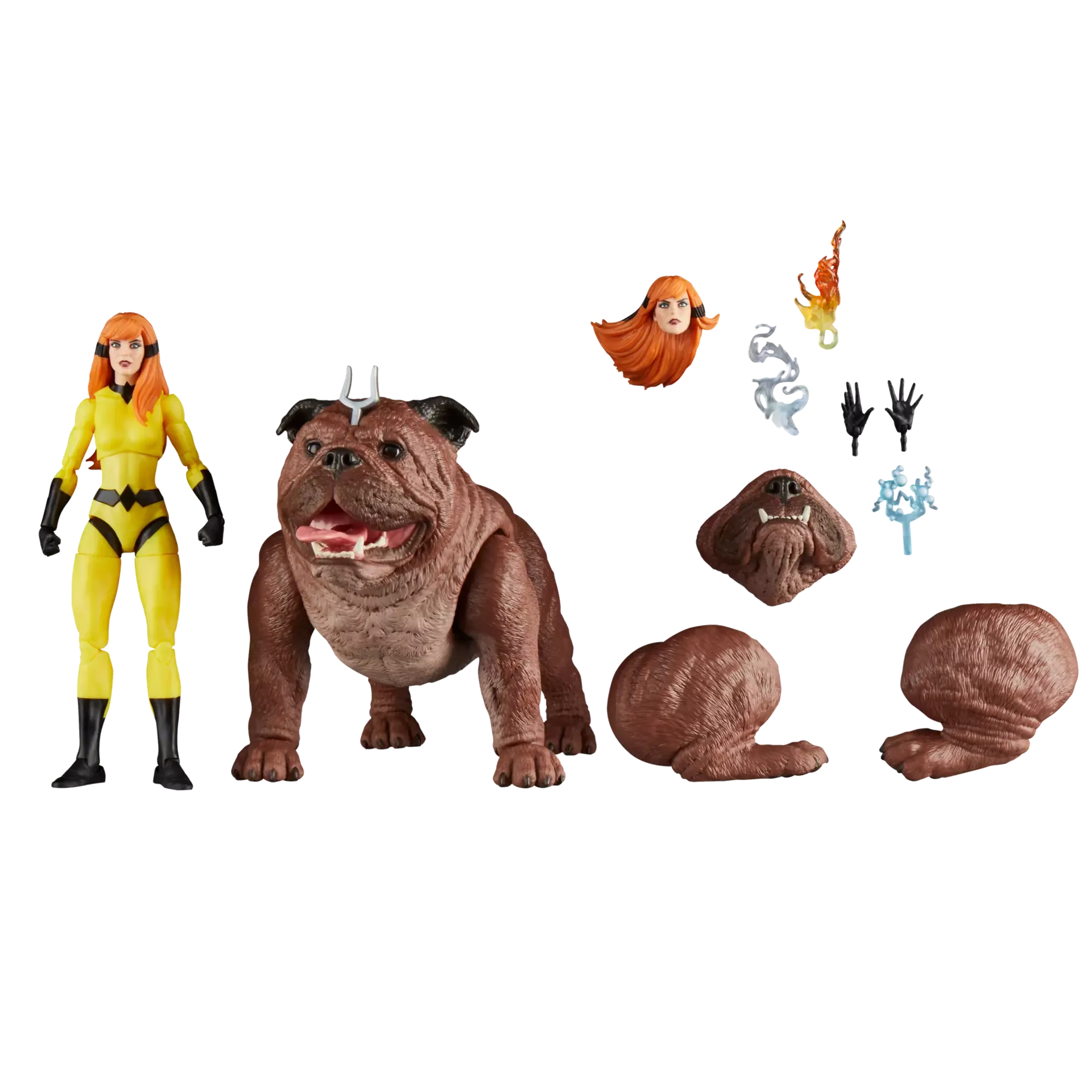 Marvel Legend Marvel's Crystal and Lockjaw Action Figure