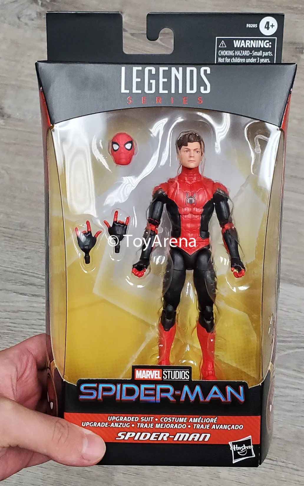 Marvel Legends Spider-Man Upgraded Suit Walmart Exclusive Action Figure