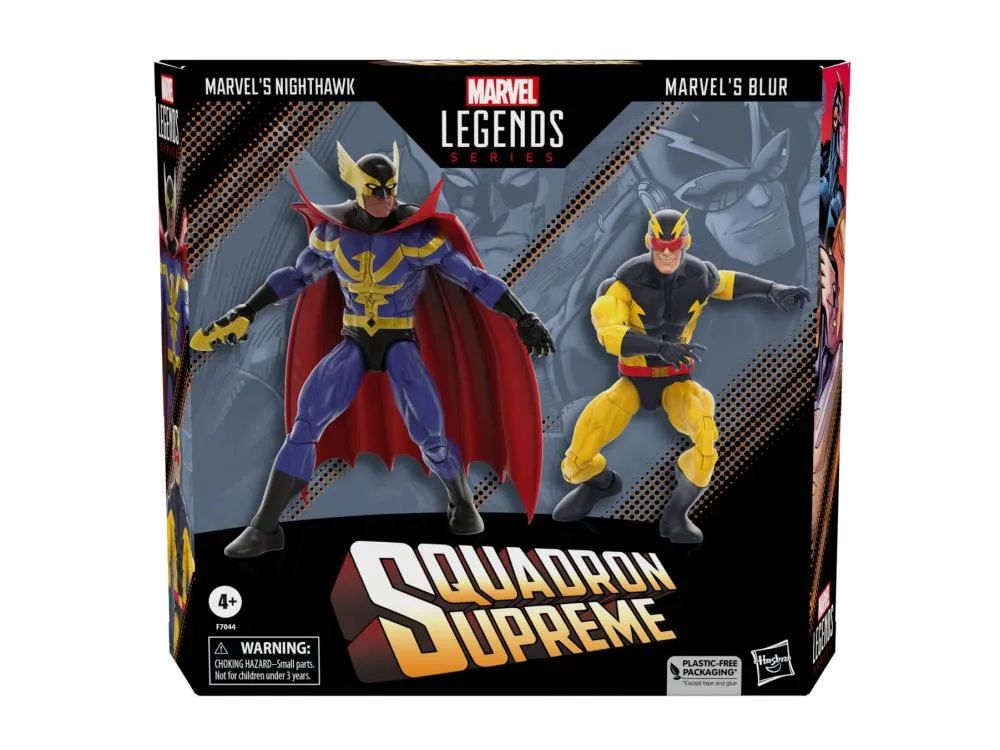 Marvel Legends Squadron Supreme Marvel's Nighthawk and Marvel's Blur Two-Pack Action Figure