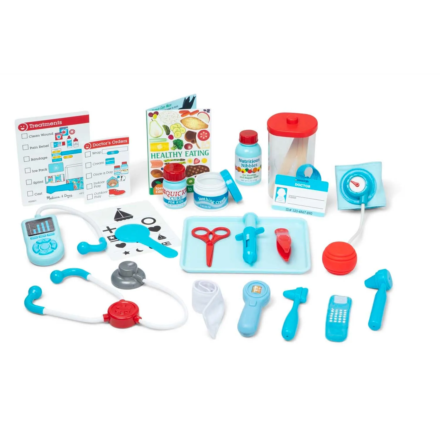 Melissa & Doug 25-Piece Get Well Doctor's Kit Play Set