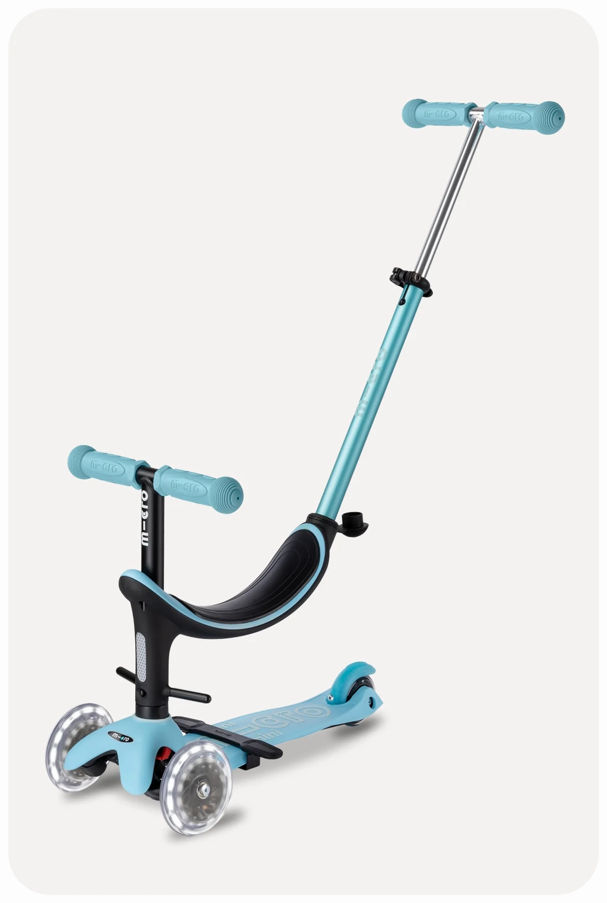 Micro Mini2Grow LED Scooter - Blue