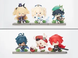 Mihoyo Genshin Impact Battle Stance Series Mondstadt Edition Trading Figures Box Set of 6