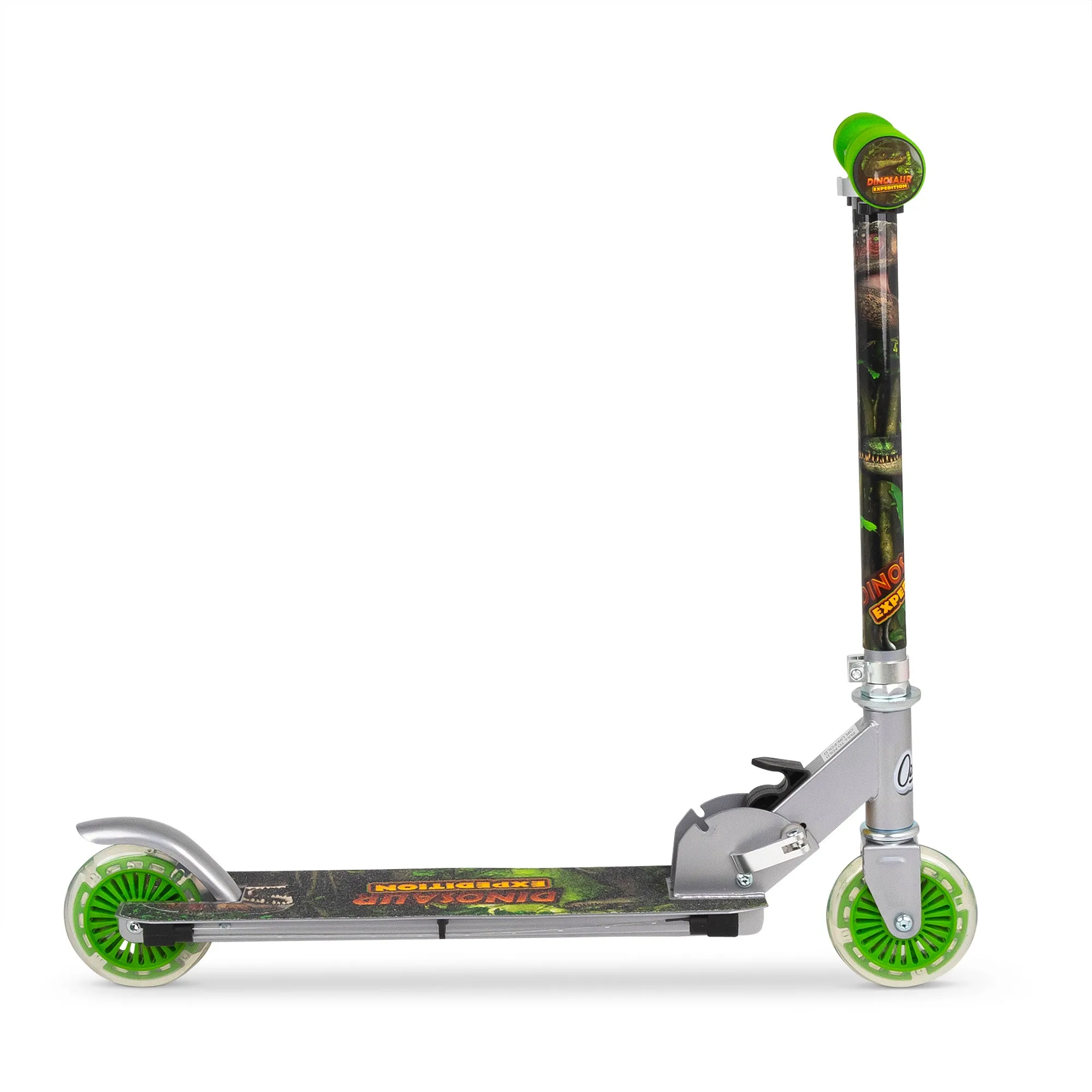 Ozbozz Dinosaur Flashing Scooter with Light-Up Wheels