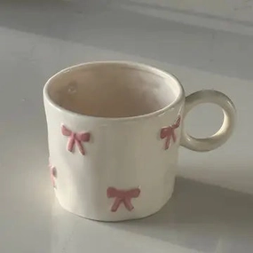 PINK BOW MUG