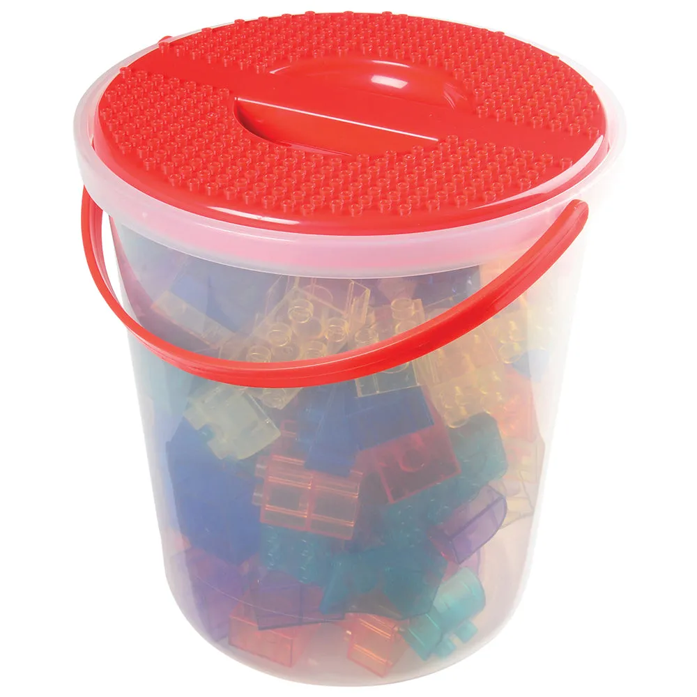 Preschool Size Transparent Building Bricks