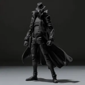 Sentinel SV-Action Spider-Man: Into the Spider-Verse Spider-Man Noir Action Figure