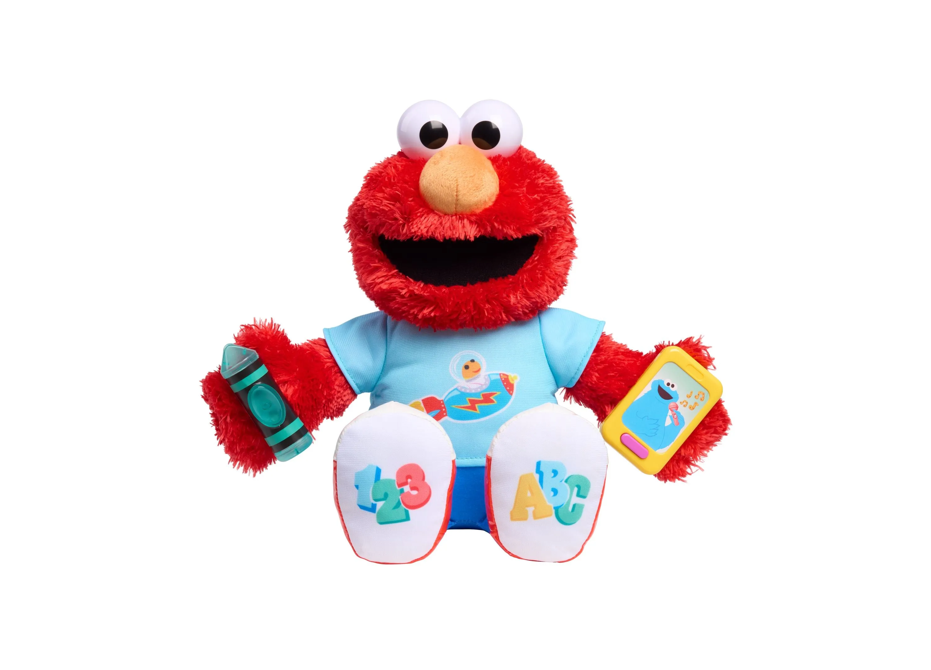 Sesame Street Learning Elmo Interactive Plush Learning Toy