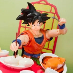 S.H. Figuarts DragonBall Z - Goku Hara Hachi Bun Me Eating Scene Set