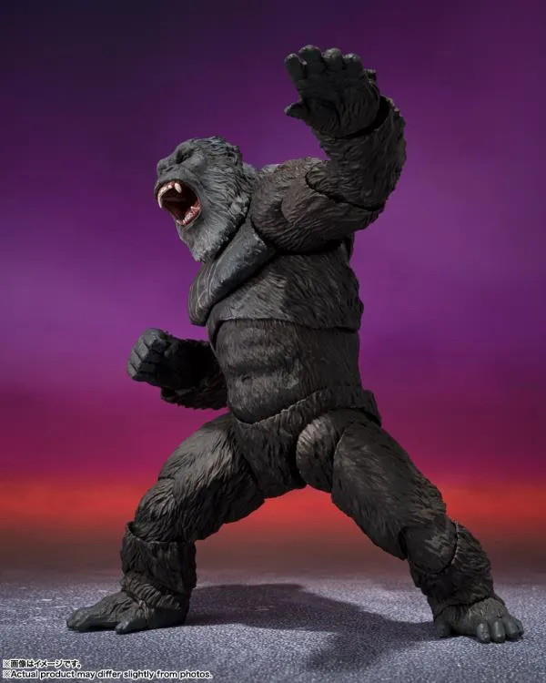 S.H. Monsterarts Godzilla x Kong: The New Empire 2024 Kong Action Figure
