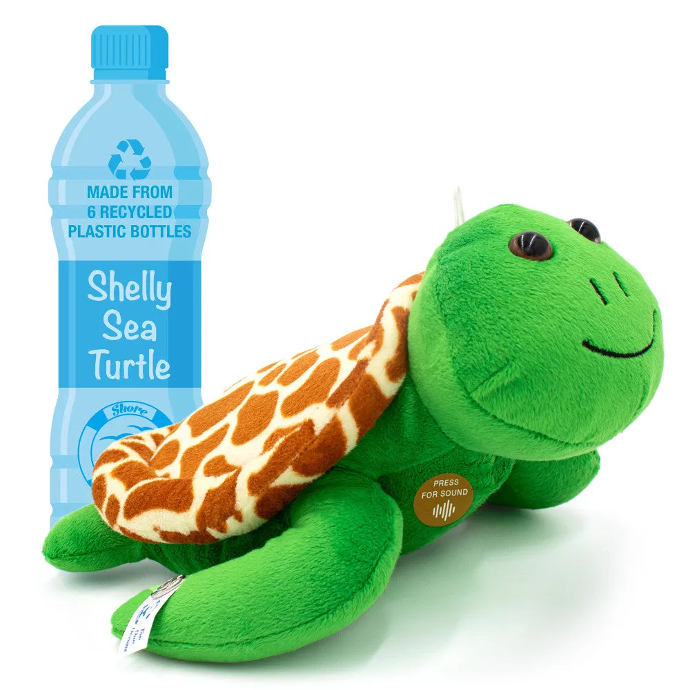 Shore Buddies Shelly the Sea Turtle 12 inch Interactive Plush Toy