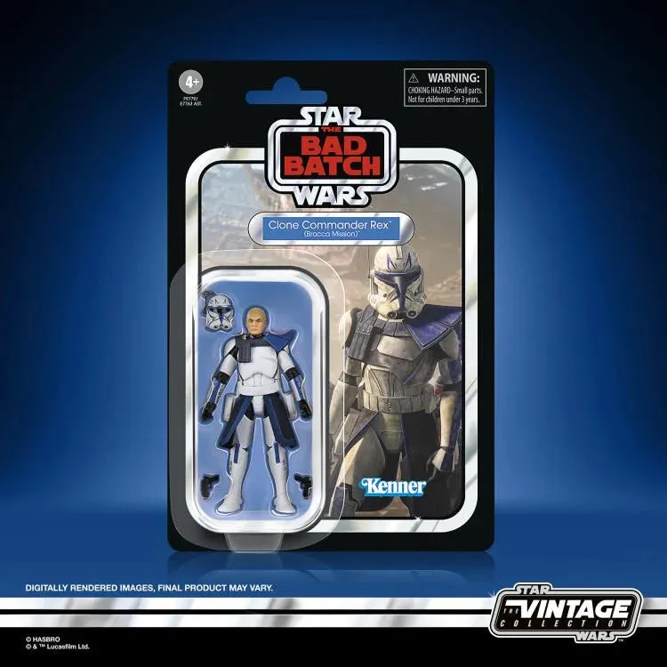 Star Wars Vintage Collection Clone CommandeR Rex (Bracca Mission) VC317 3.75" Action Figure