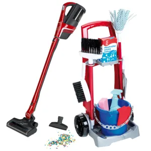 Theo Klein Miele Triflex Vacuum & Cleaning Trolley Playset - Interactive Pretend Play