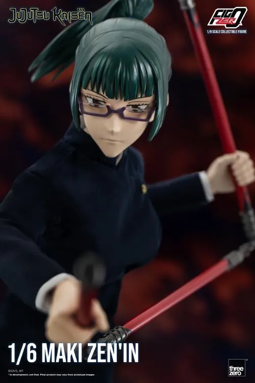 ThreeZero FigZero 1/6 Jujutsu Kaisen Maki Zen'in Scale Action Figure