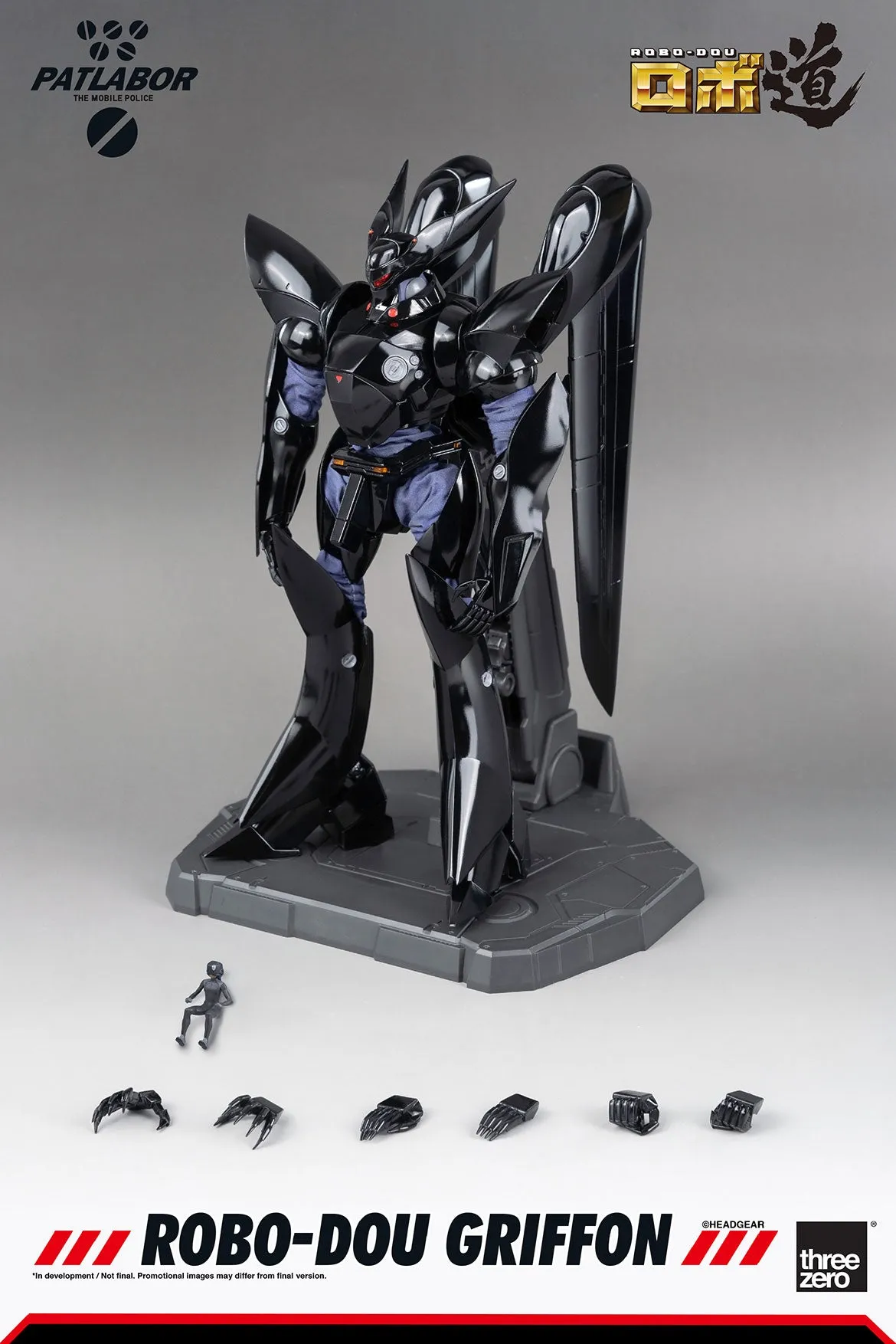 ThreeZero Patlabor ROBO-DOU Griffon 1/35 Scale Figure