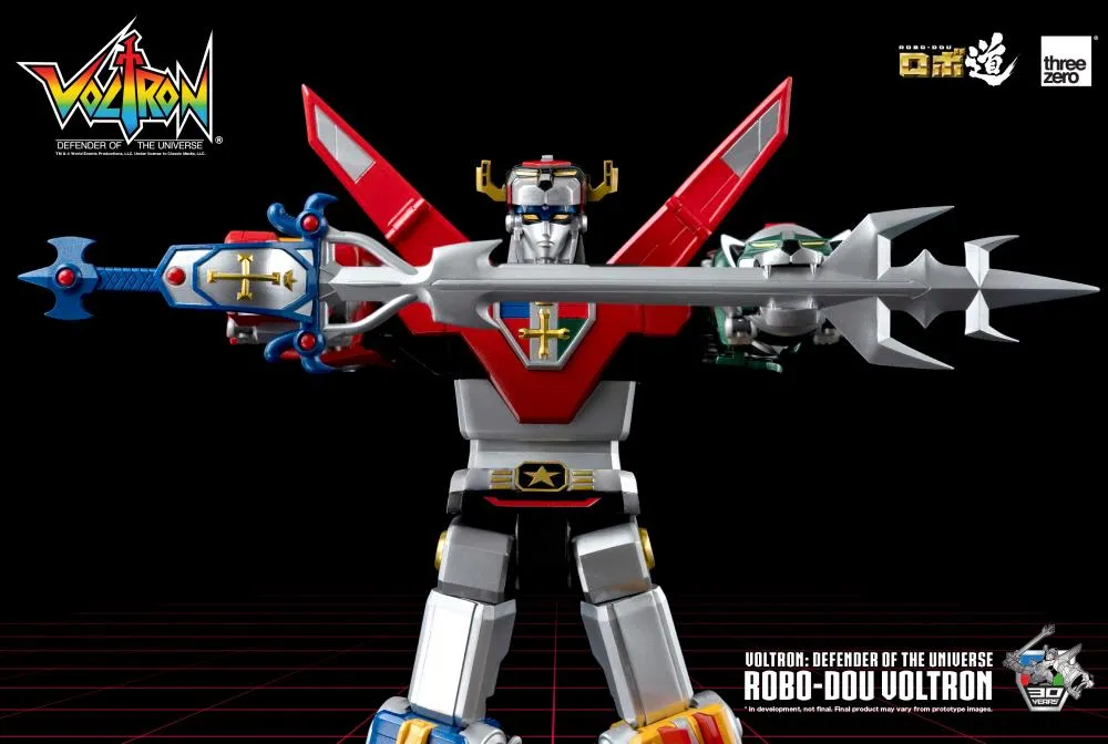 ThreeZero Voltron: Defender of the Universe ROBO-DOU Voltron Action Figure