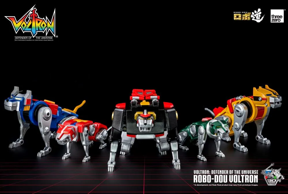 ThreeZero Voltron: Defender of the Universe ROBO-DOU Voltron Action Figure