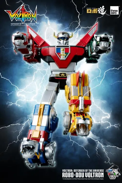 ThreeZero Voltron: Defender of the Universe ROBO-DOU Voltron Action Figure