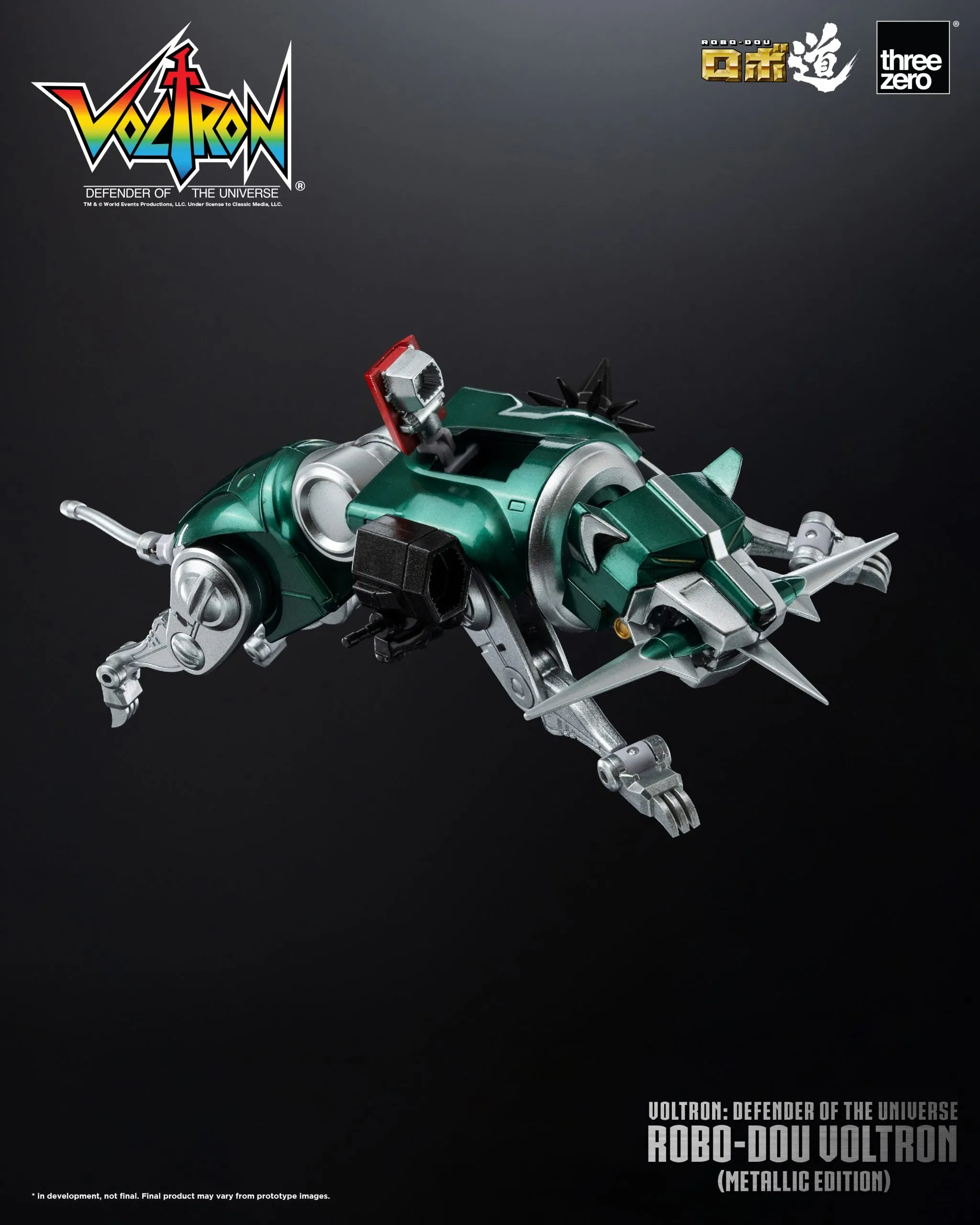 ThreeZero - Voltron: Defender of the Universe ROBO-DOU Voltron (Metallic Edition)