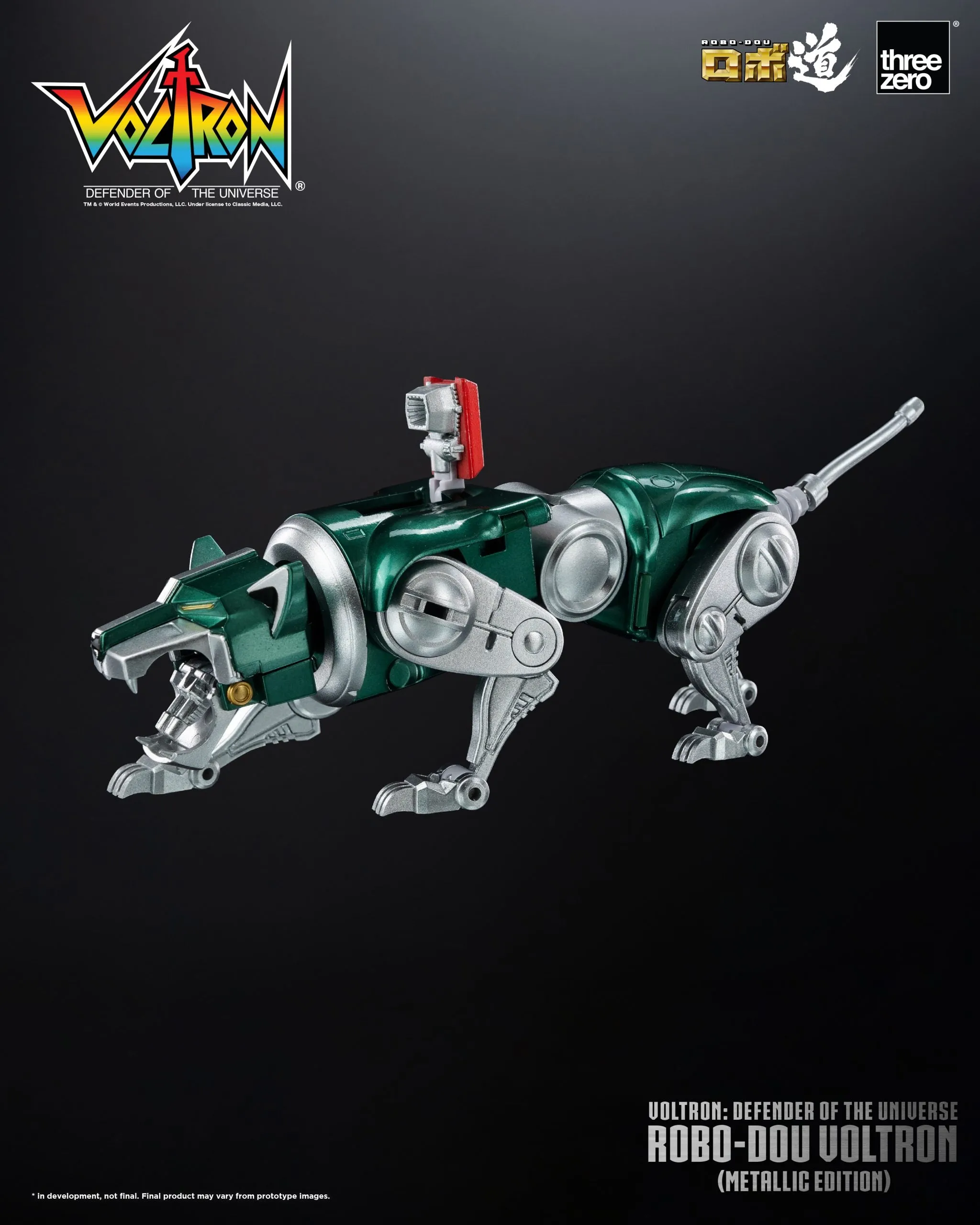 ThreeZero - Voltron: Defender of the Universe ROBO-DOU Voltron (Metallic Edition)