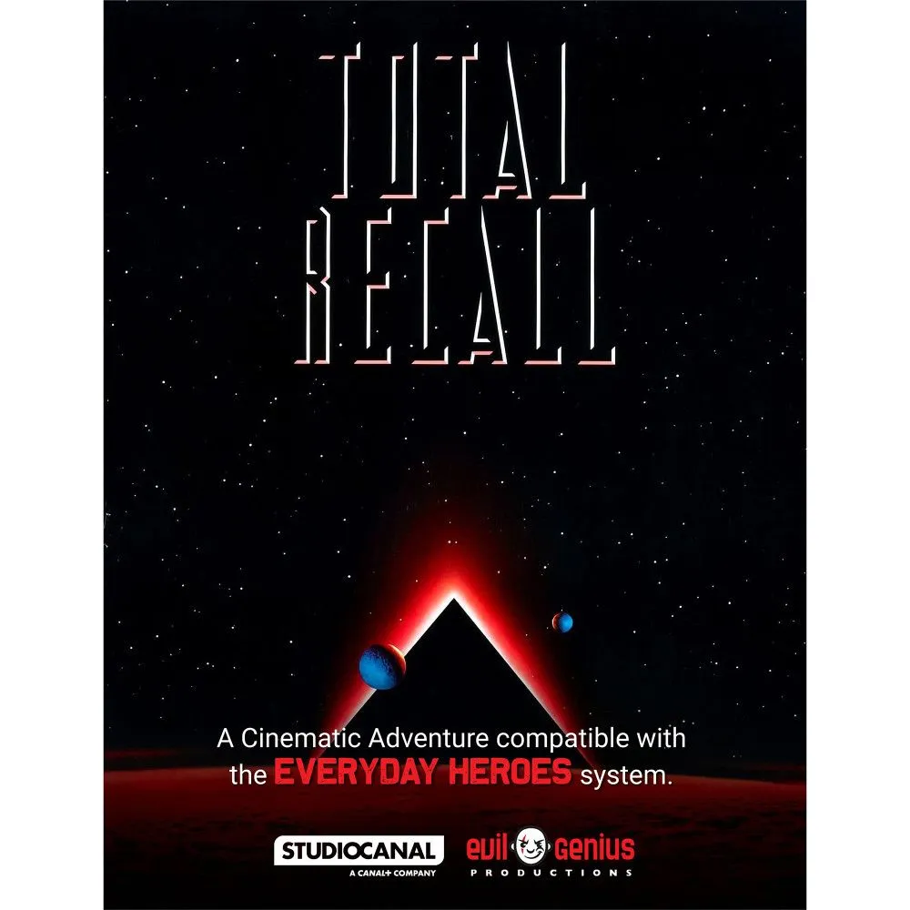 Total Recall Cinematic Adventure RPG Expansion Book