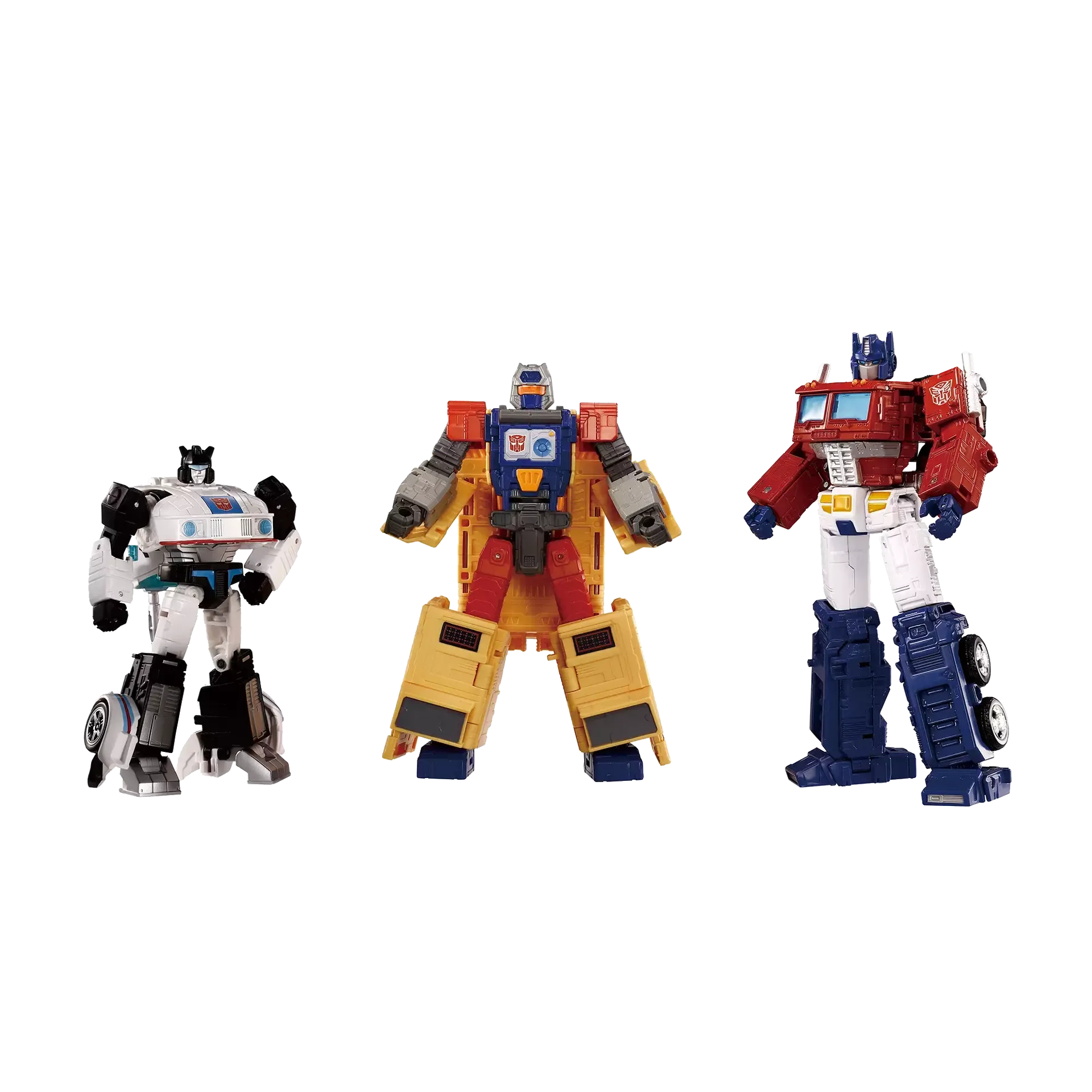 Transformers Dramatic Capture Series DCS-2 Autobot Headquarters 3-Pack Action Figure
