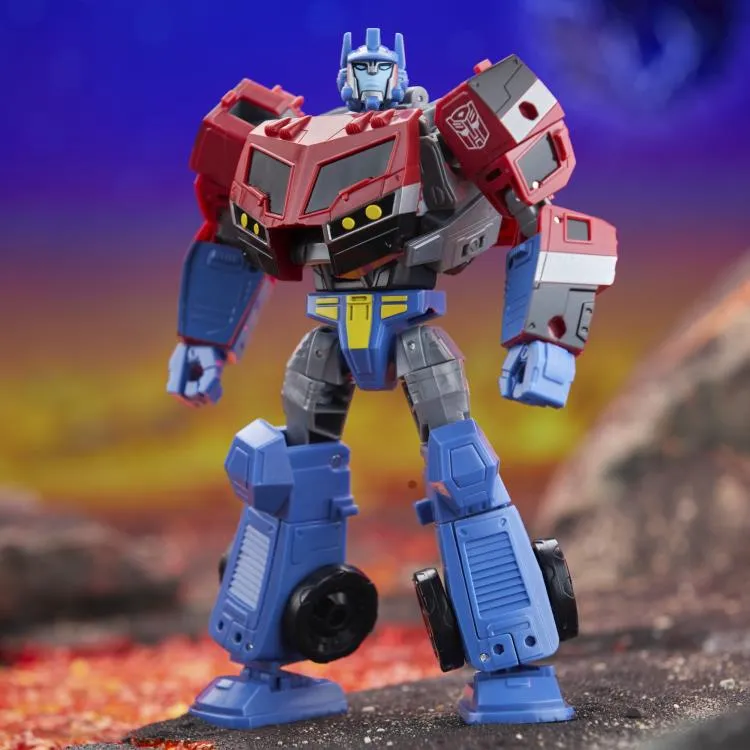 Transformers Generations Legacy United Voyager Class Animated Universe Optimus Prime Action Figure