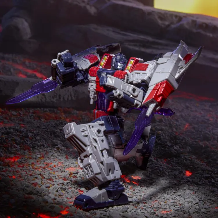 Transformers Generations Legacy United Voyager Class Cybertron Starscream Action Figure
