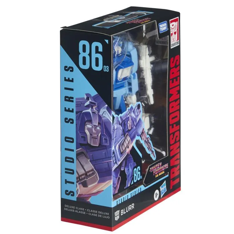 Transformers Generations Studio Series 86 #03 Deluxe Blurr Action Figure