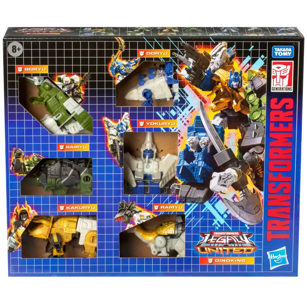 Transformers Legacy United Dinobot Dinoking Exclusive Multipack Action Figure