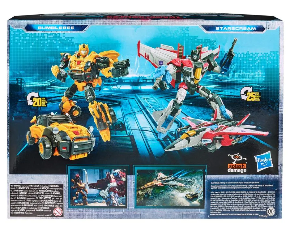 Transformers: Reactivate - Starscream vs. Bumblebee Two-Pack