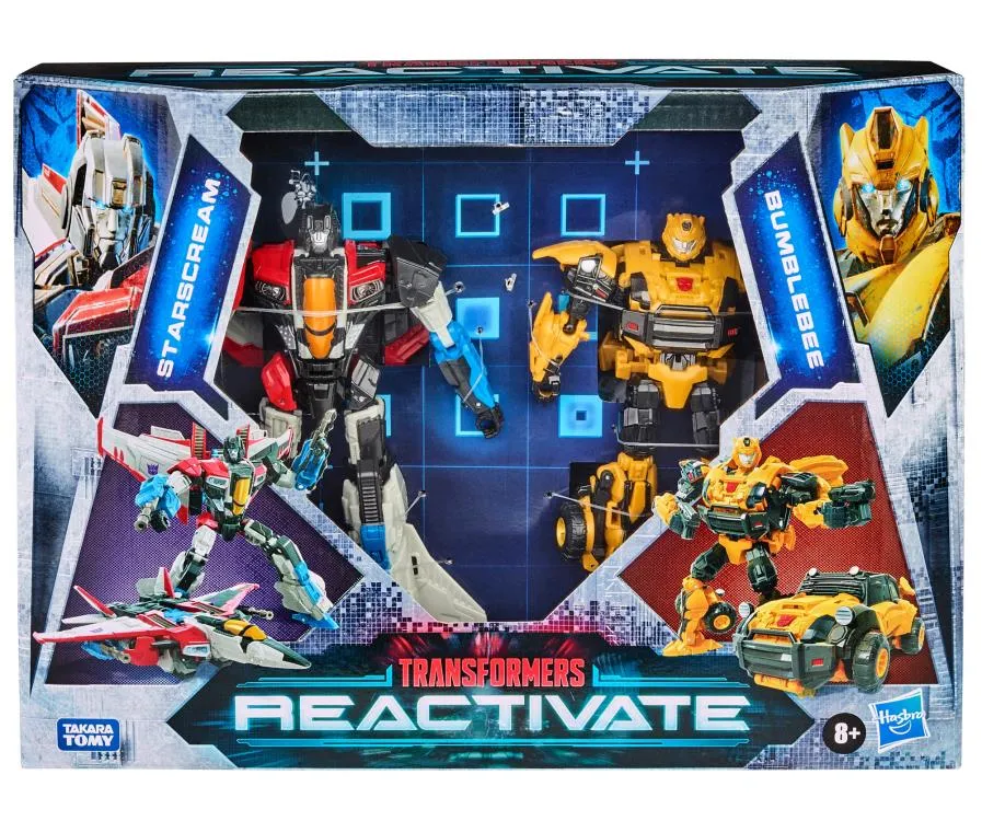Transformers: Reactivate - Starscream vs. Bumblebee Two-Pack