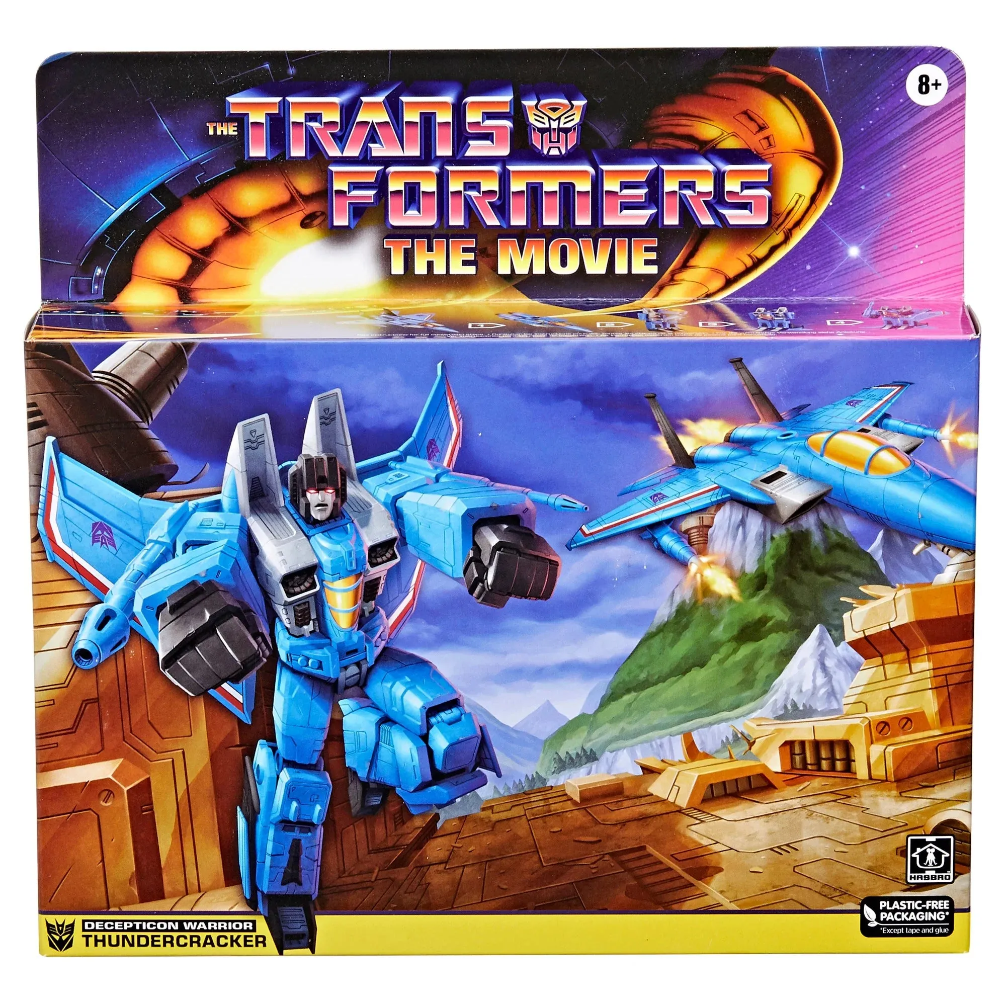 Transformers The Movie Retro Decepticon Warrior Thundercracker Action Figure