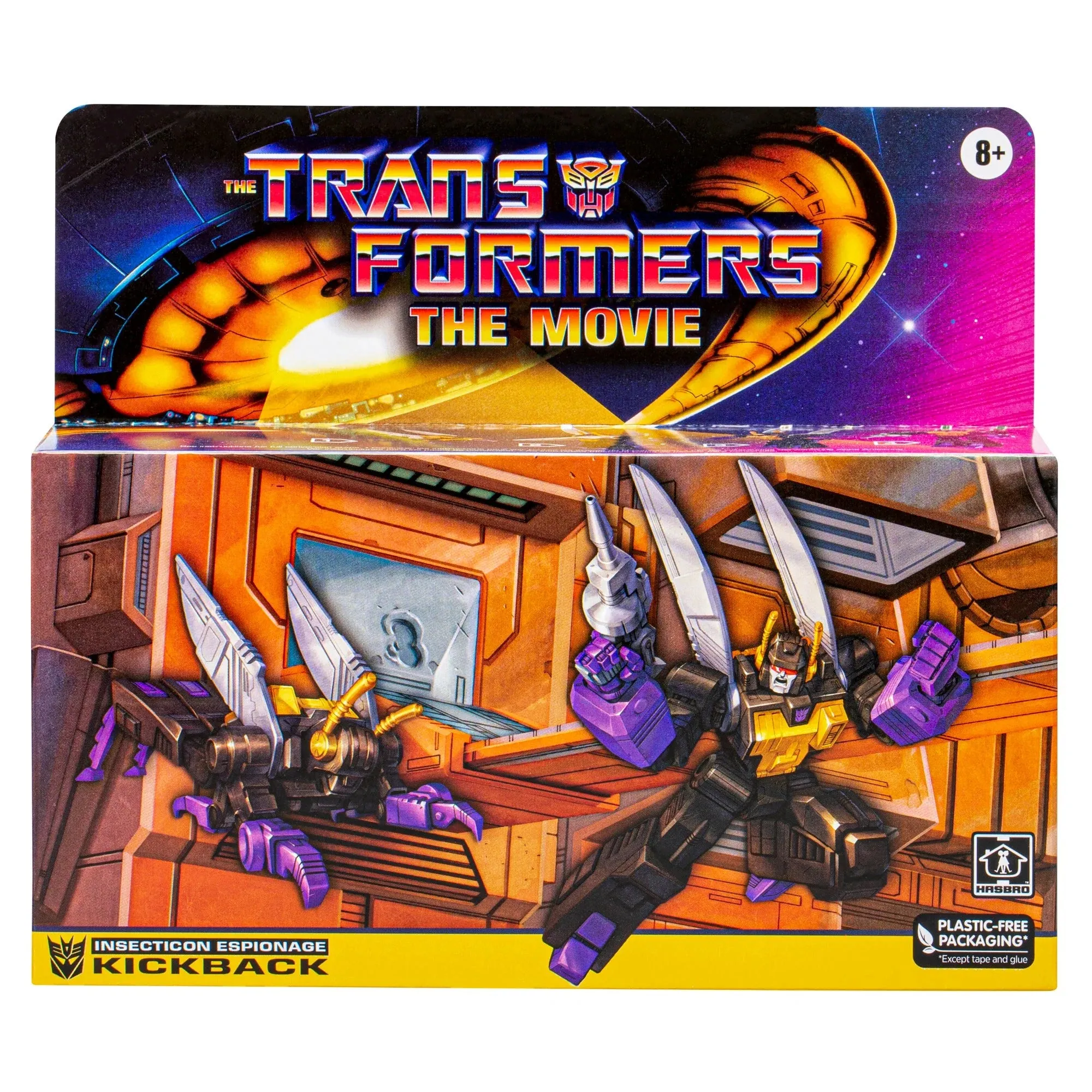 Transformers The Movie Retro Insecticon Espionage Kickback Action Figure