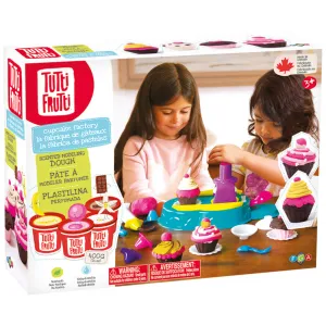 Tutti Frutti Cupcakes Factory Scented Modeling Dough Kit - Creative Play Set for Kids Age 3 