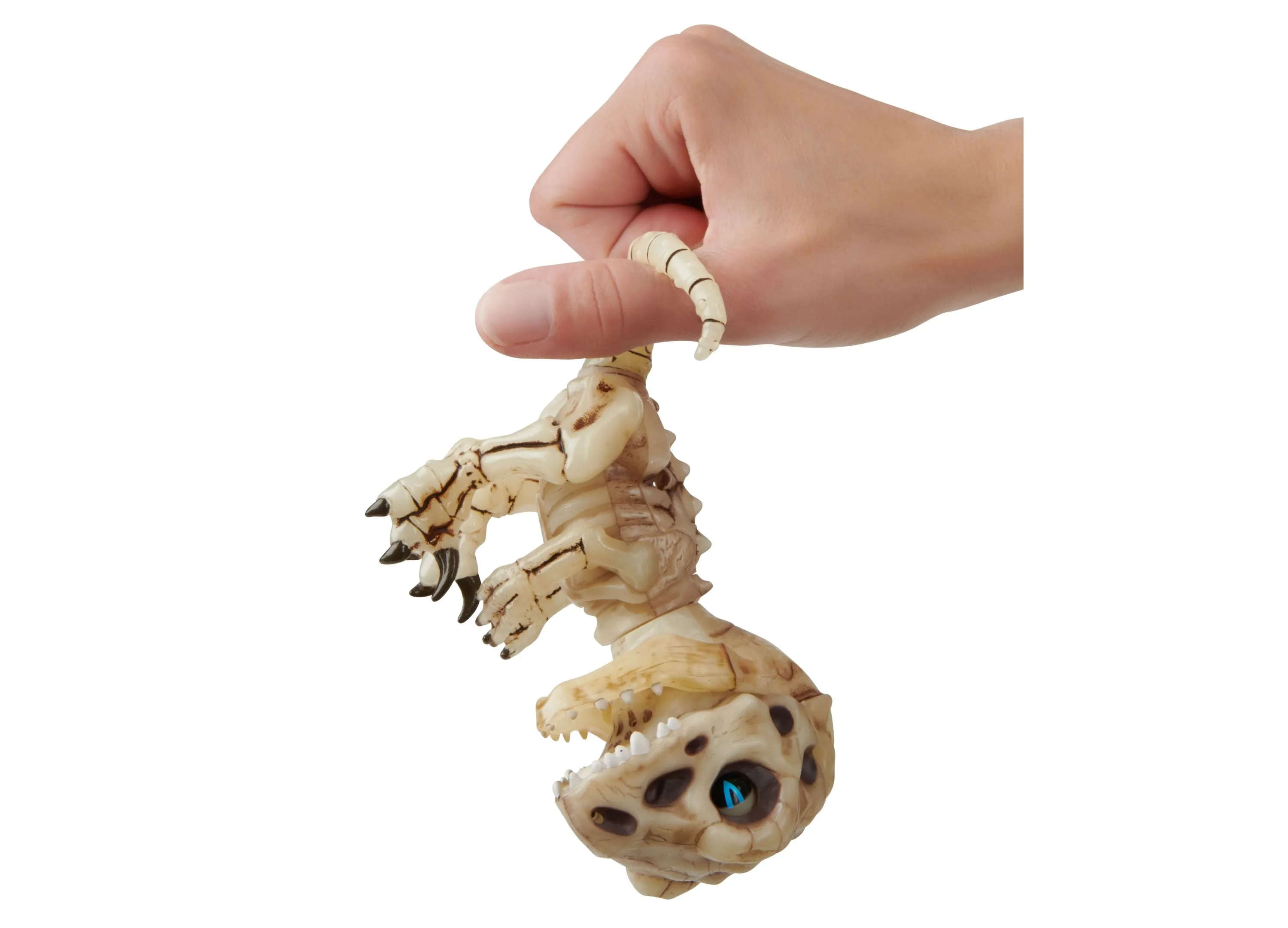 Untamed Skeleton Dino Boneheads by Fingerlings Gloom - WowWee Exclusive