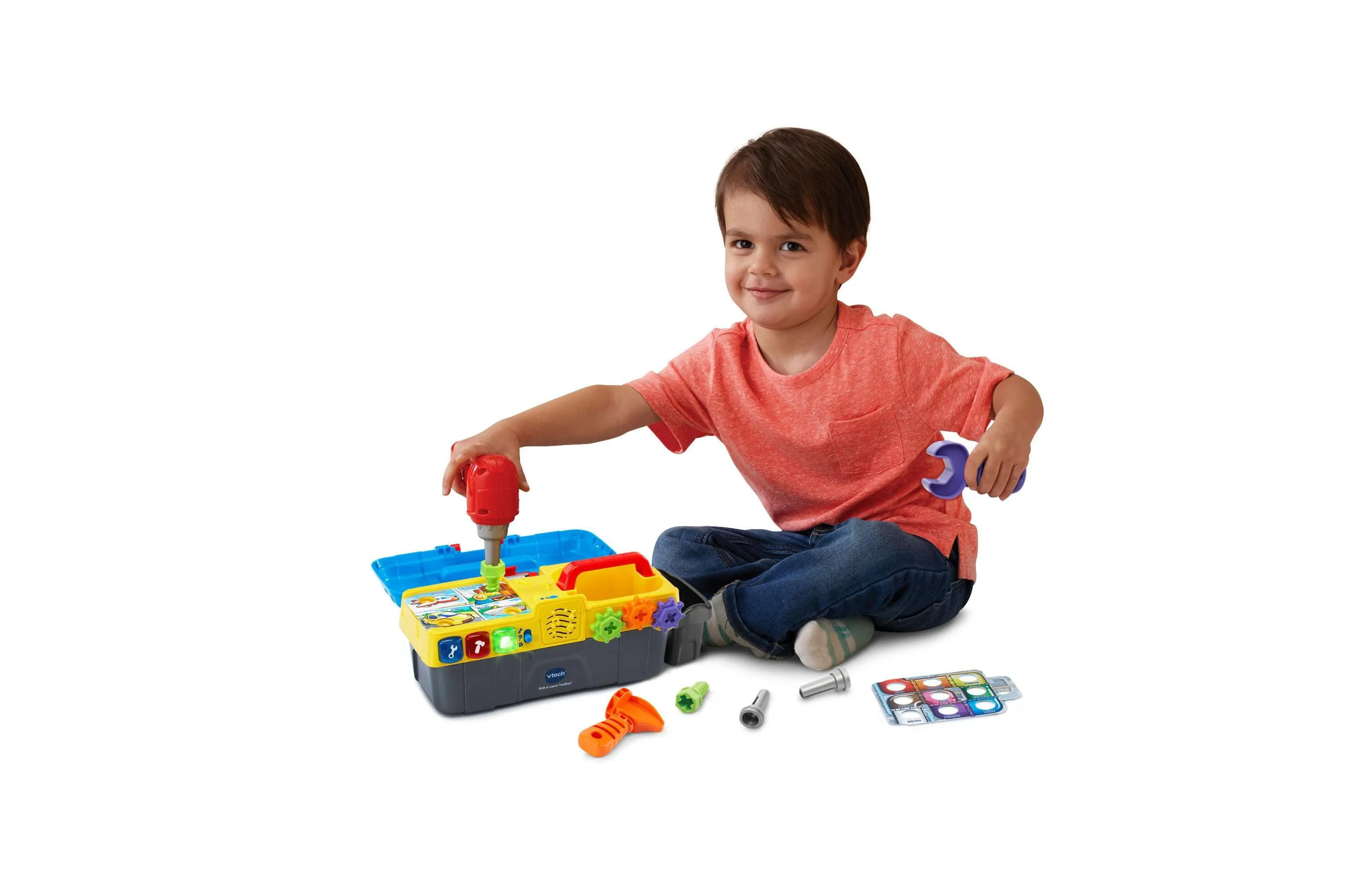 VTech Drill & Learn Toolbox Interactive Toddler Toy