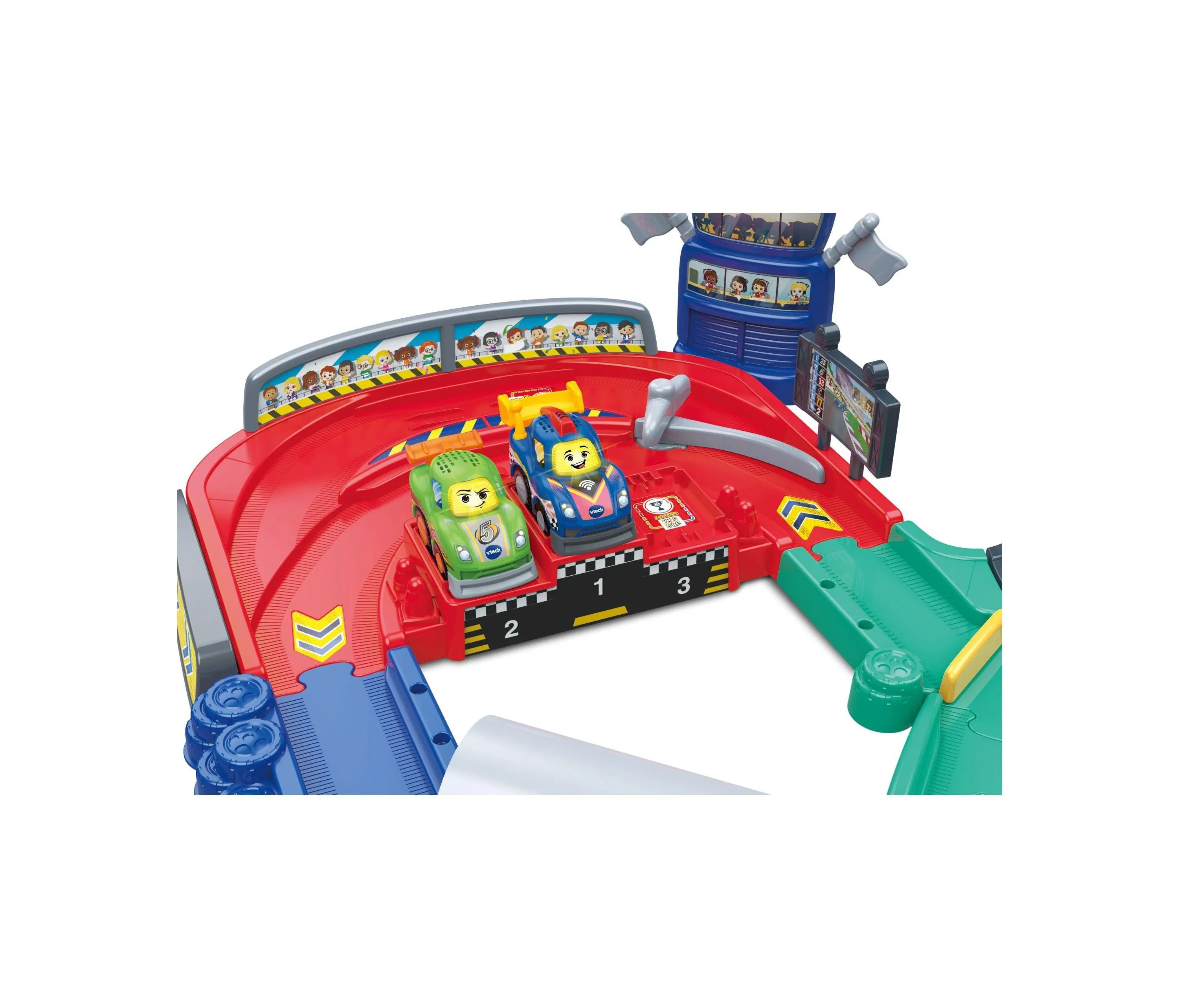 VTech Go Go Smart Wheels Checkered Flag Motorized Race Track Set